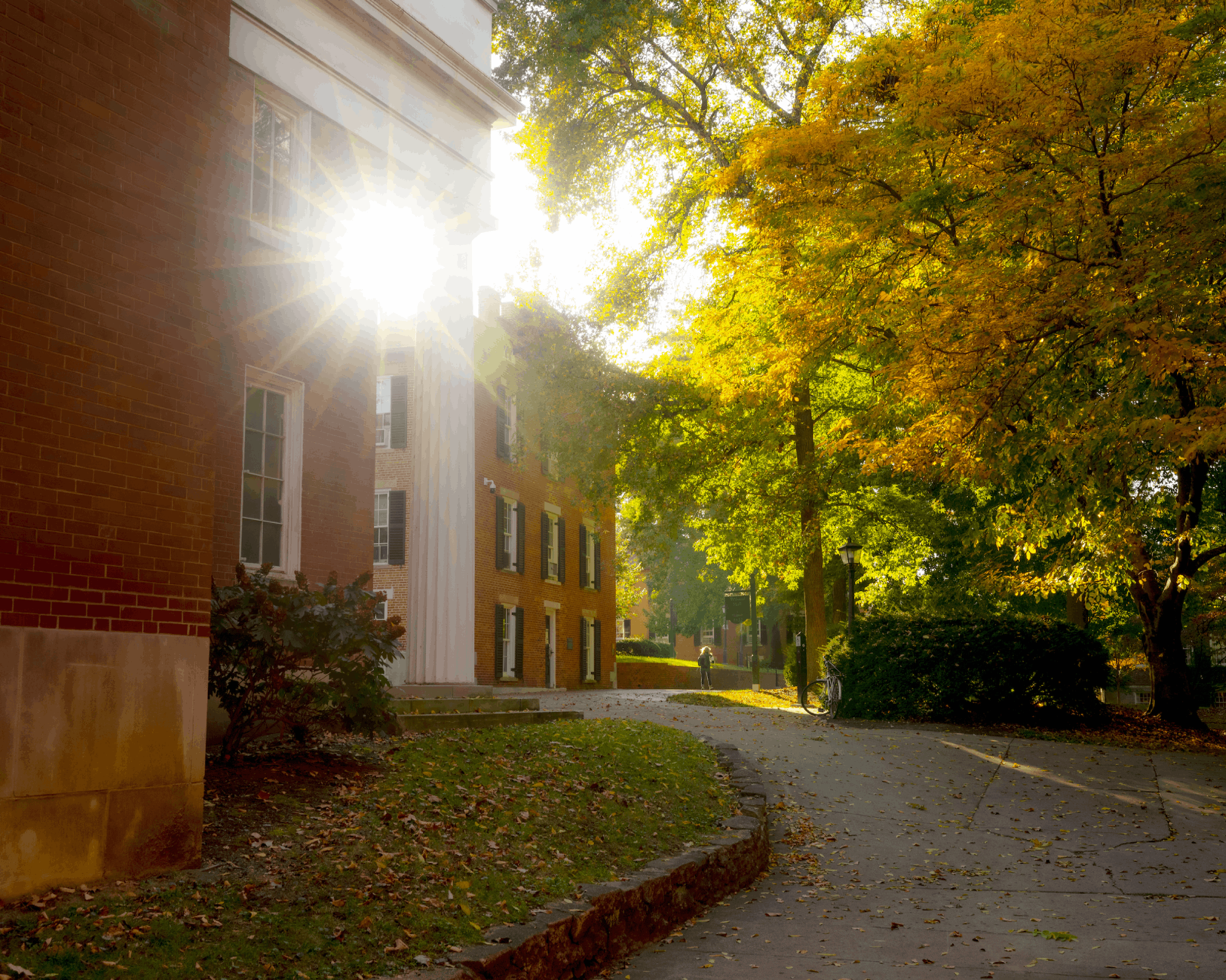 Fall colors at Ohio University